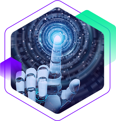 ai looking graphic element