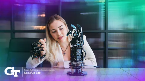 testing a robotic hand