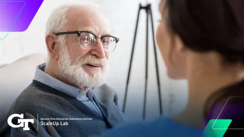 older gentlemen at doctors office