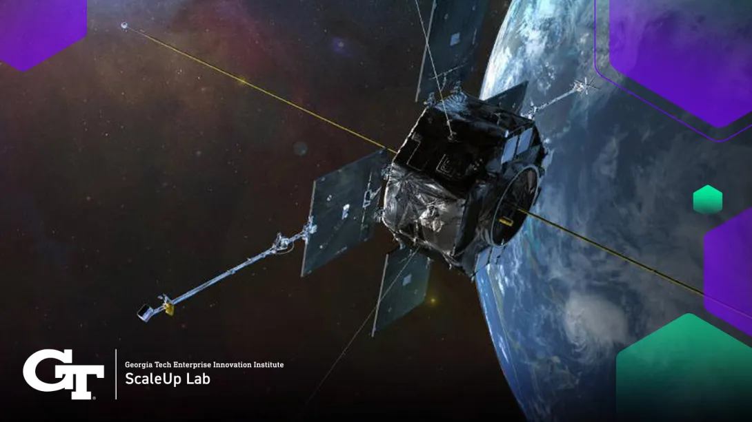 satelite orbiting earth